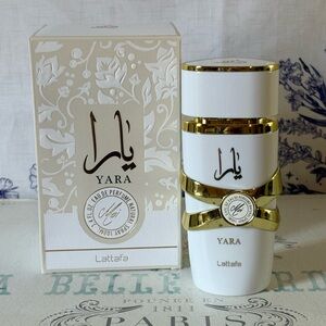 Lattafa Yara Perfume with Gold Accents